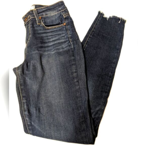 Paige Verdugo Ankle jeans in Barton Distressed wash, raw hem, size 25 - Picture 1 of 11